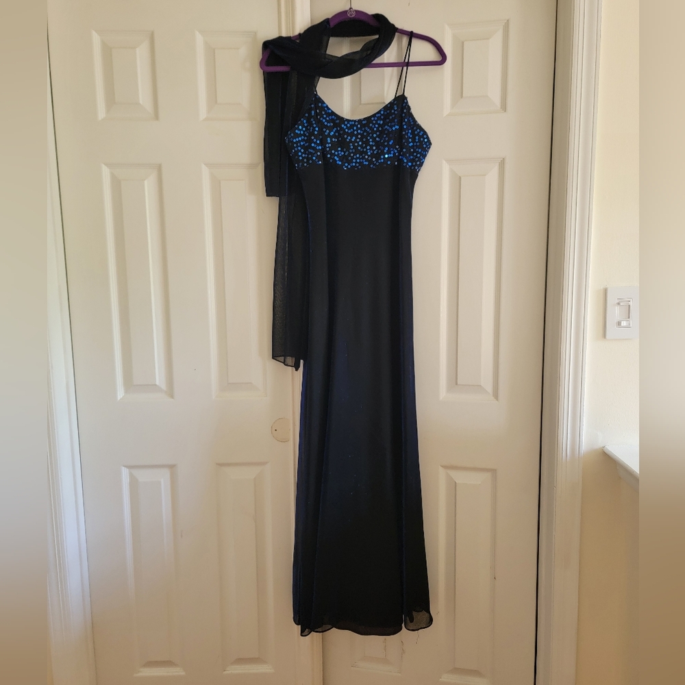 Morgan & Co Evening Special Occasion Prom Dress Size 9/10 Vintage